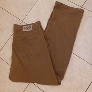 Vintage D&G Brown Jeans Sz.36